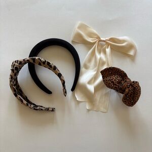 Madewell 4 hair accessories set